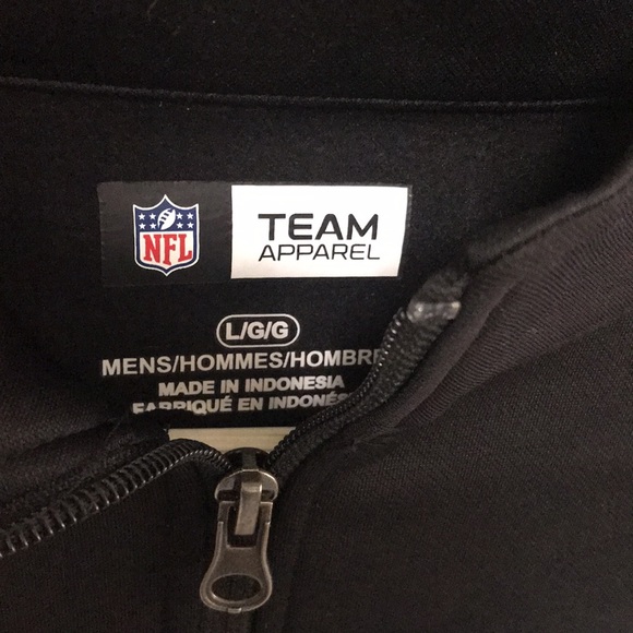 NWT, NFL Eagles Zip Front Jacket, Large - Picture 4 of 6